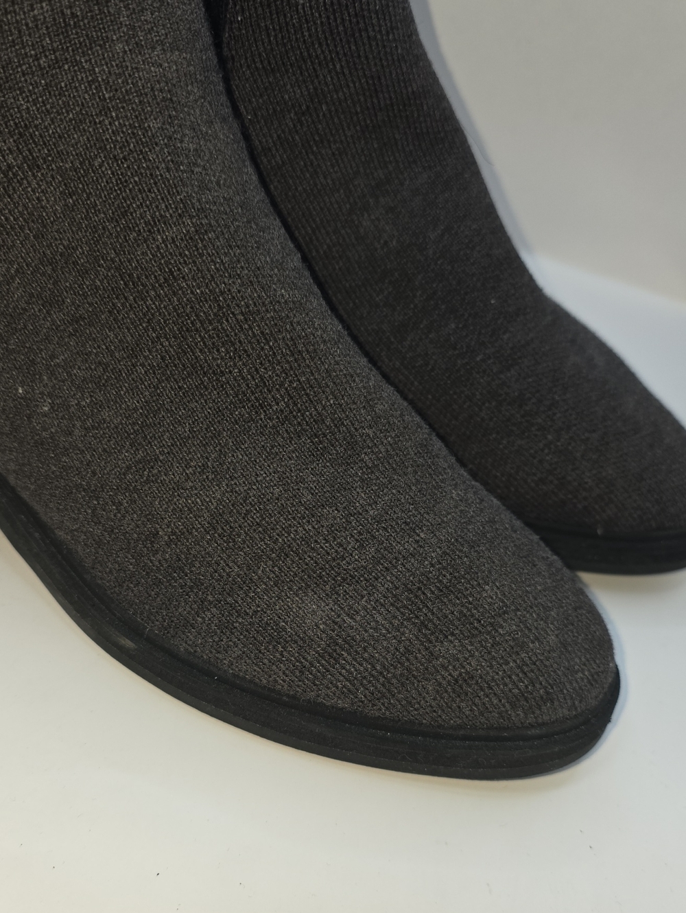 Rothy’s Utility Boot Graphite Grey Merino  Size 9w - Picture 5 of 9